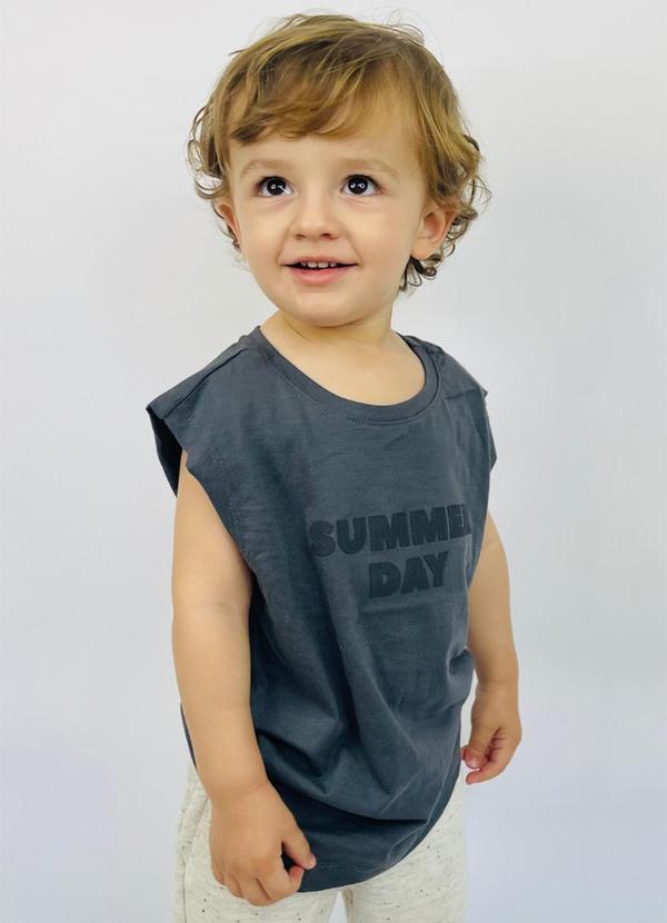 Miniman - Regata Summer Day Cinza