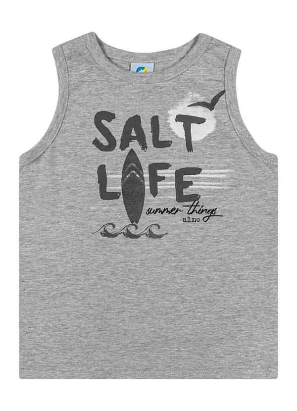 Alenice - Regata Surf Menino Cinza