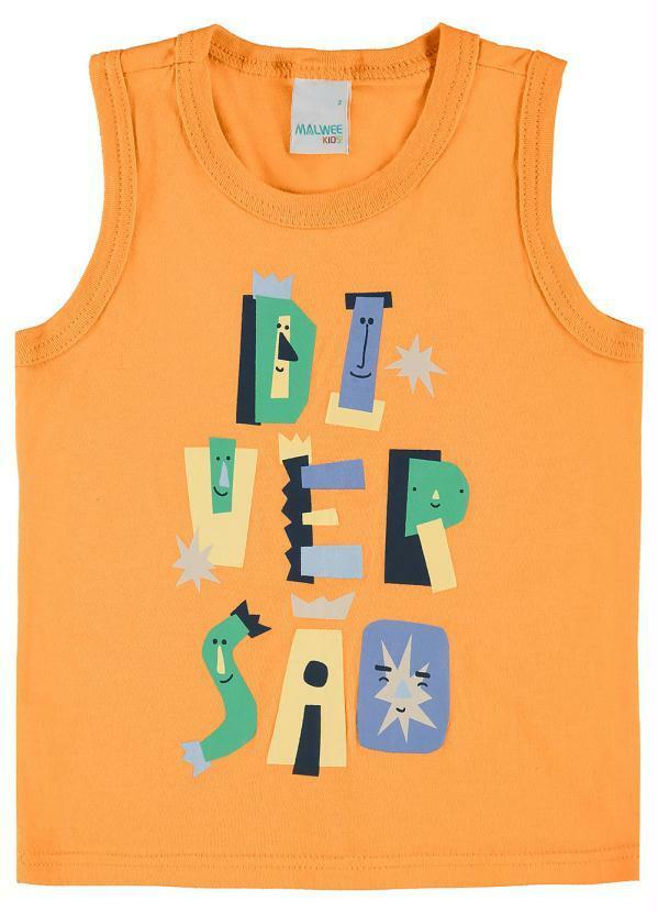 Malwee Kids - Regata Tradicional Menino Laranja 3