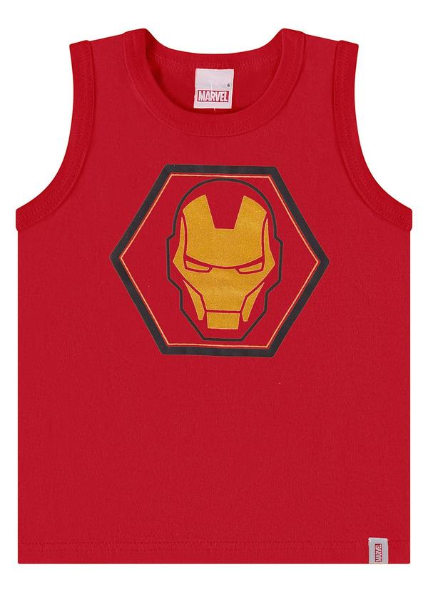 Malwee Kids - Regata Vermelha Homem de Ferro® Menino