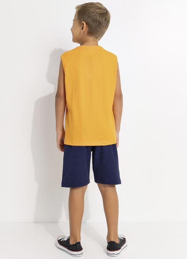 Fakini - Regata Estampada Laranja 4