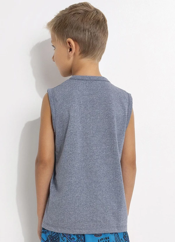 Fakini - Regata Infantil Gamer Cinza 2
