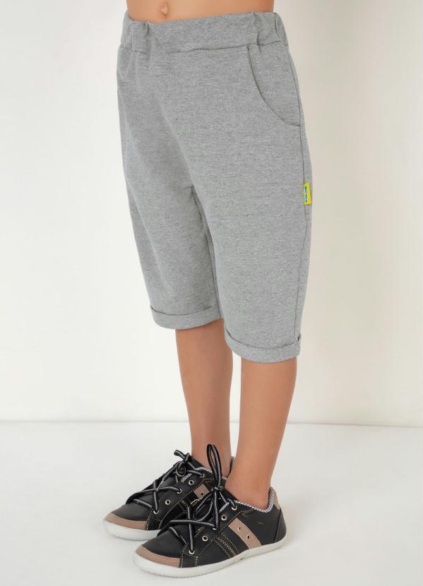 Outlet - Bermuda Mescla com Dobra na Barra 5