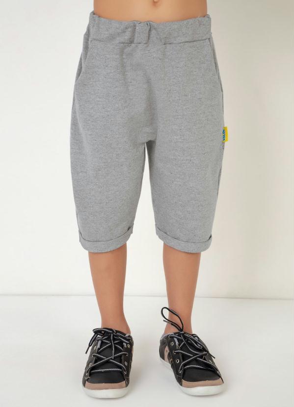 Outlet - Bermuda Mescla com Dobra na Barra 7