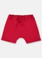 Up Baby - Short em Moletom Básico para Bebê Vermelho - variação: Vermelho