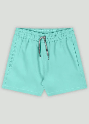 Short Menino em Microfibra Up Baby Azul - UP BABY