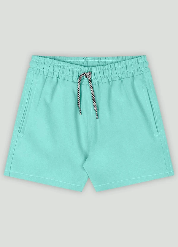 Up Baby - Short Menino em Microfibra Up Baby Azul