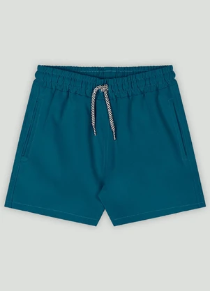 Short Menino em Microfibra Up Baby Azul - UP BABY