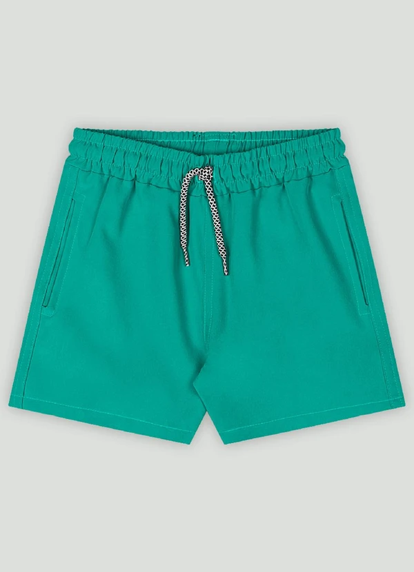 Up Baby - Short Menino em Microfibra Up Baby Verde