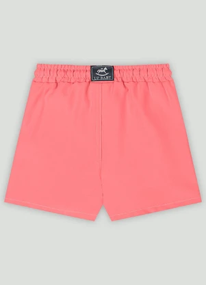 Short Menino em Microfibra Up Baby Vermelho - UP BABY
