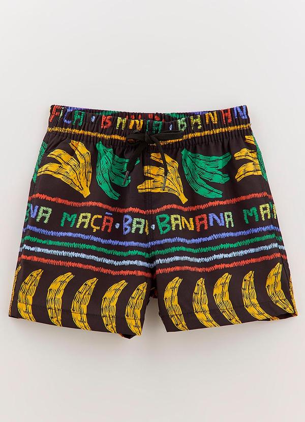 Bento - Short Nino Bananal Preto