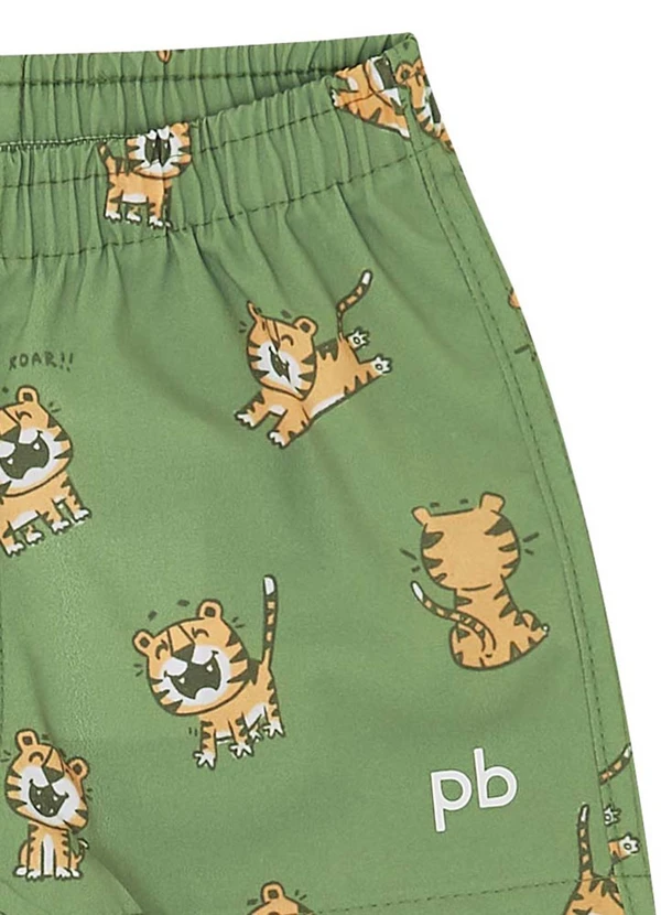 Pulla Bulla - Shorts Malha Verde 3