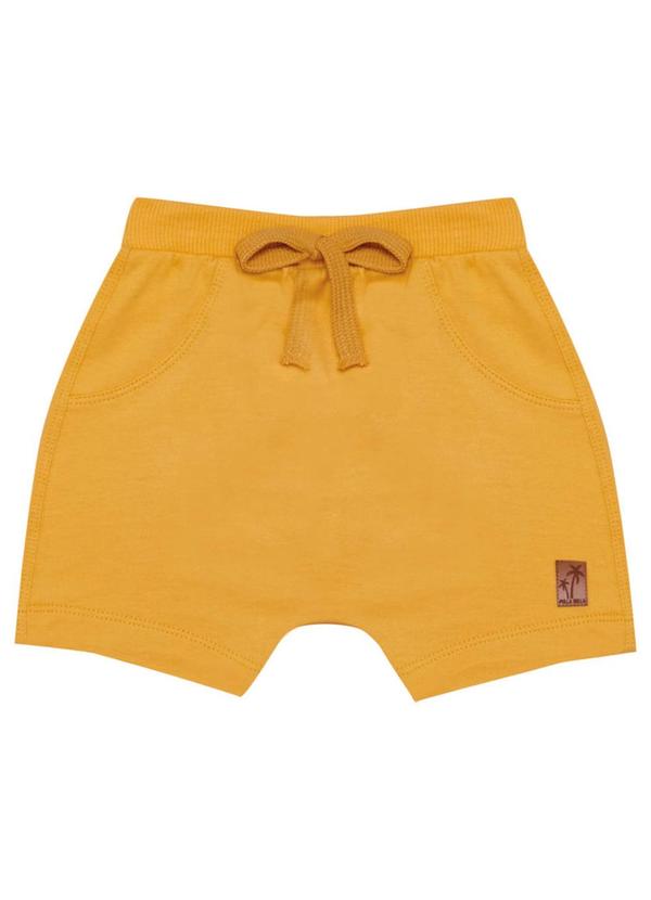 Pulla Bulla - Shorts Menino Amarelo