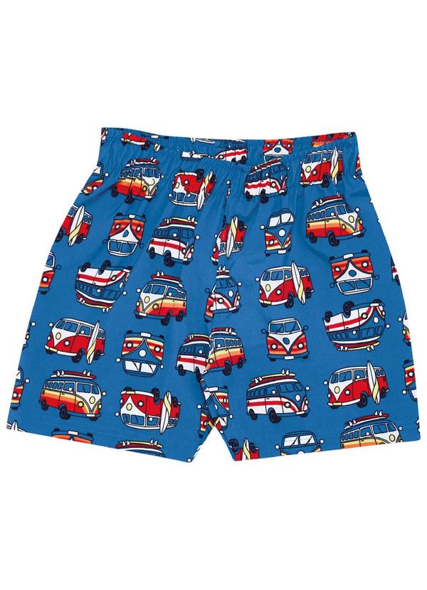 Pulla Bulla - Shorts Nylon Menino Azul