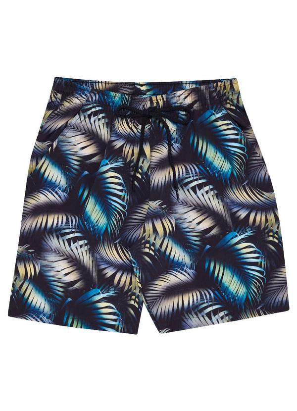 Pulla Bulla - Shorts Nylon Menino Verde