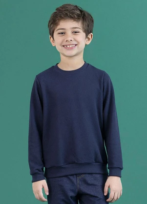 Soft Bonni - Blusão Infantil Marinho - SOFT BONNI