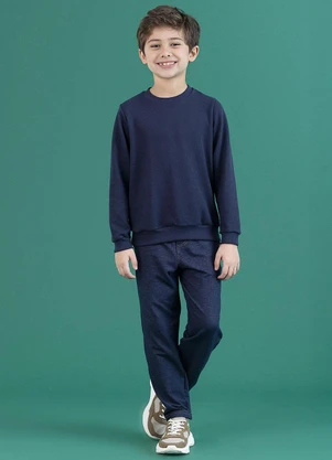 Soft Bonni - Blusão Infantil Marinho - SOFT BONNI
