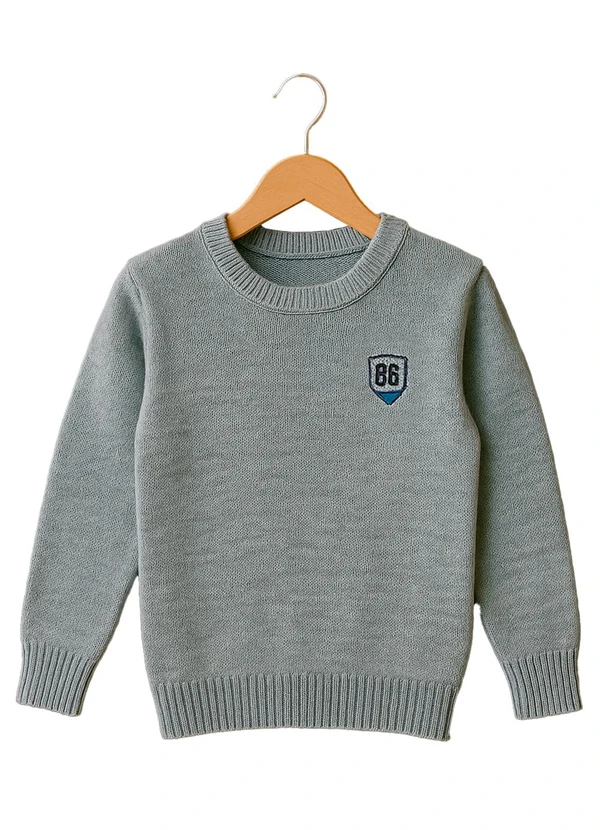 Anadoda - Sueter Infantil Cinza 3