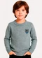 Anadoda - Sueter Infantil Cinza - variação: Cinza