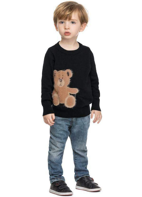 Trick Nick - Sueter Infantil Preto 3