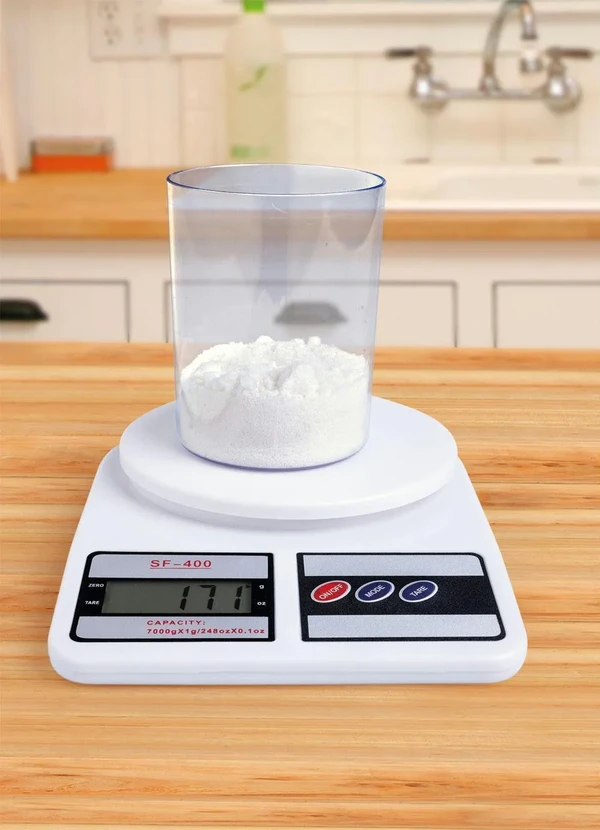 Mundo Lar - Balança Digital para Cozinha Branca 7 Kg 2