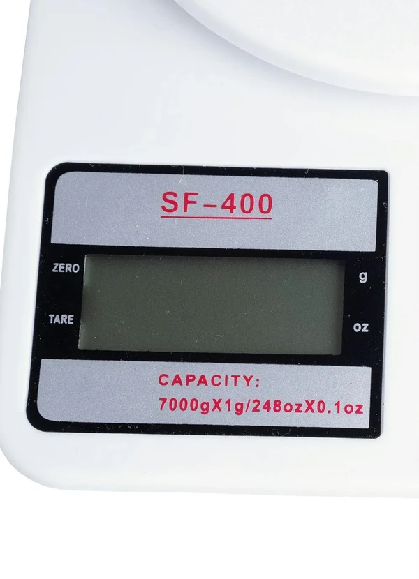 Mundo Lar - Balança Digital para Cozinha Branca 7 Kg 3