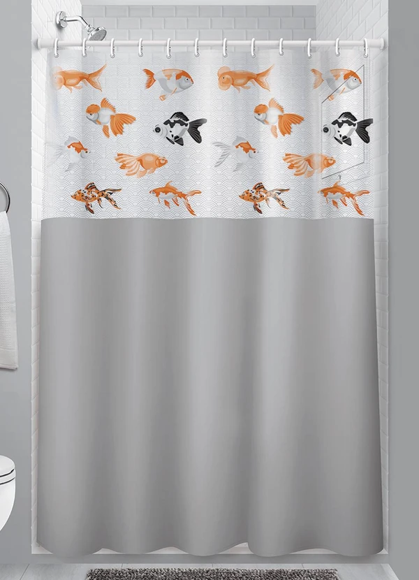 Lar e Lazer - Cortina de Box Visor Retangular Carpas 2