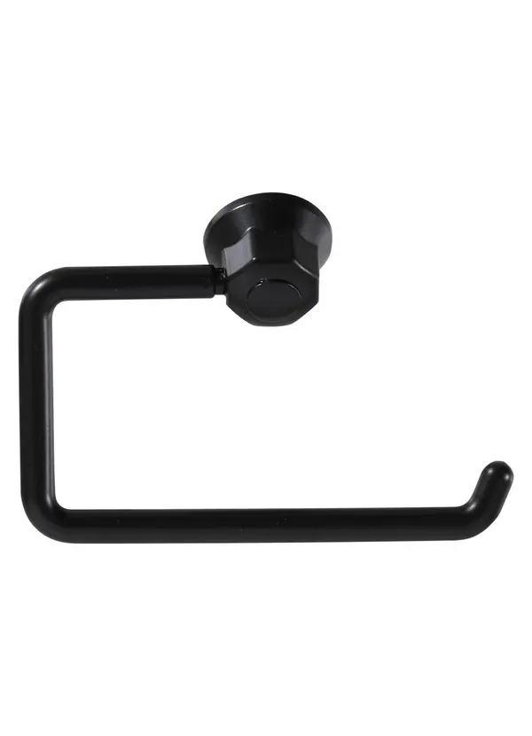 Lar e Lazer - Kit Banheiro Preto Fosco 5 Peças 2