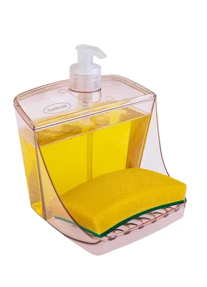 Lar e Lazer - Porta Detergente e Esponja 500 Ml - LAR E LAZER