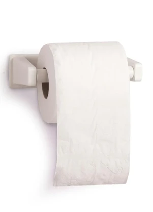 Lar e Lazer - Porta Papel Higiênico com Suporte 1 Peça - LAR E LAZER