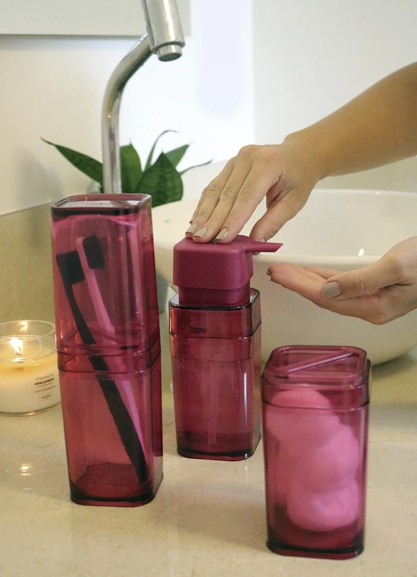 Lar e Lazer - Porta Sabonete Liquido Lux 300 Ml 8