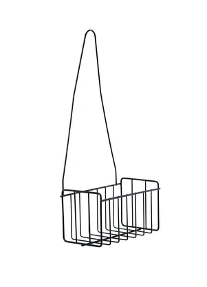 Lar e Lazer - Suporte Suspenso para Shampoo Preto 1 Peça - LAR E LAZER
