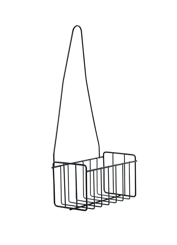 Lar e Lazer - Suporte Suspenso para Shampoo Preto 1 Peça