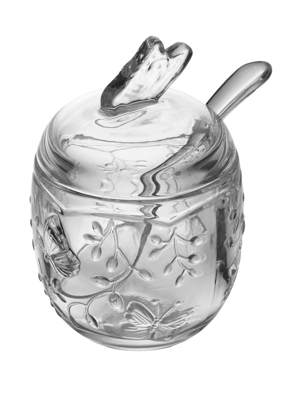 Lar e Lazer - Açucareiro com Colher New Butterfly 220ml 4