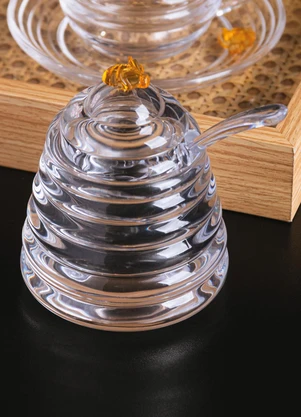 Lar e Lazer - Açucareiro Little Bee Incolor - LAR E LAZER