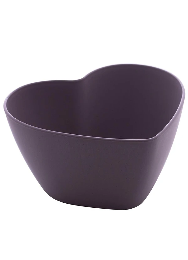 Lar e Lazer - Bowl Coração de Bambu e Pp Lines Sortido 530 Ml 4