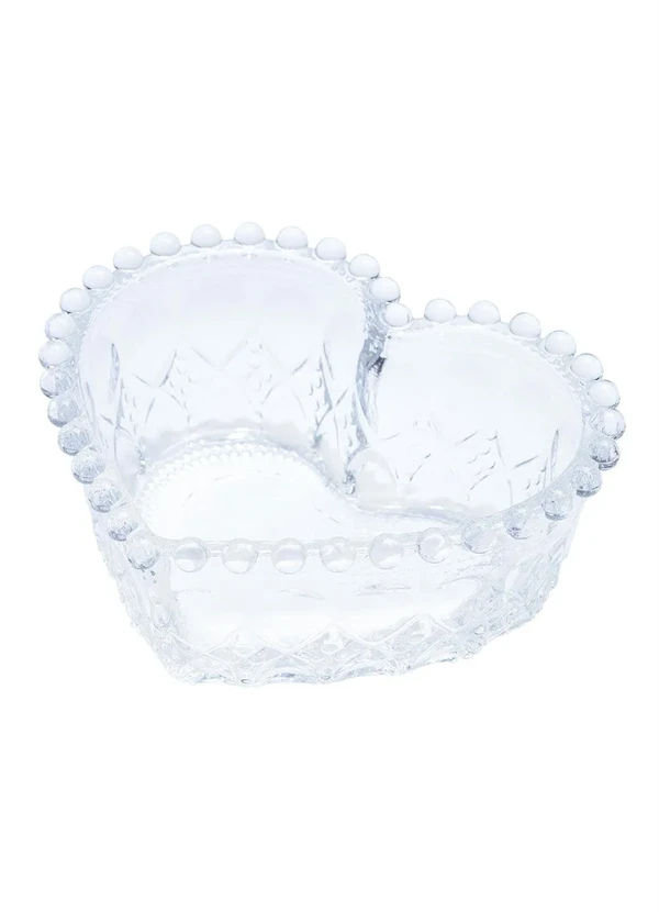 Lar e Lazer - Bowl em Vidro Coração 240 Ml