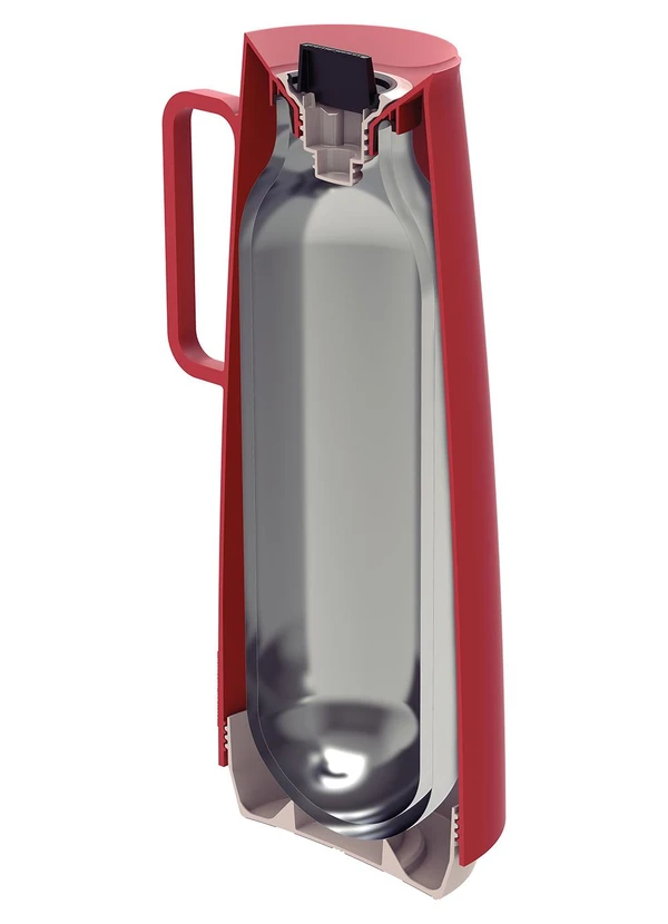 Tramontina - Bule Térmico Tramontina Vermelho 1l 6