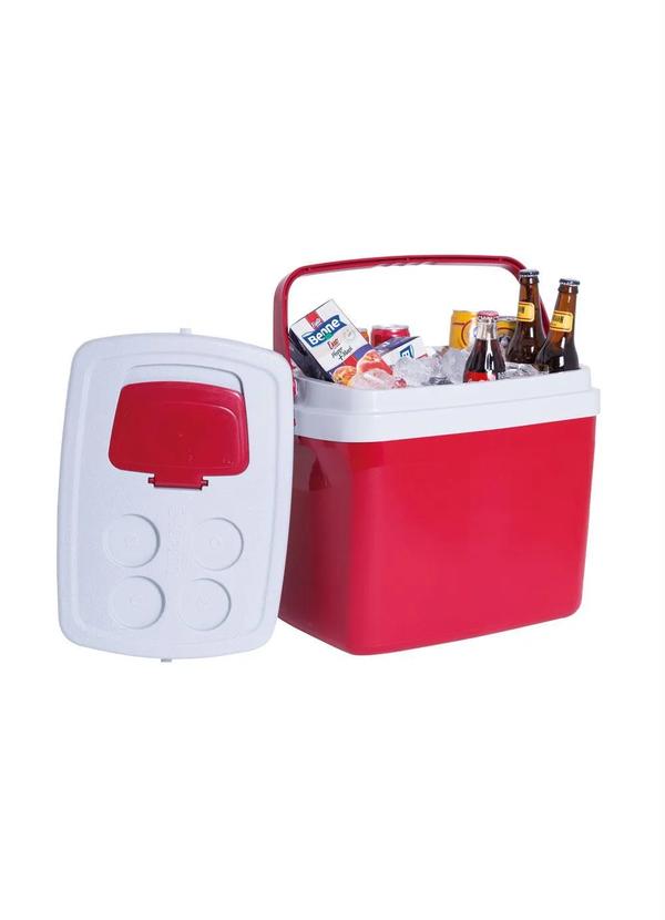 Soprano - Caixa Térmica Vermelha 32 Litros 2