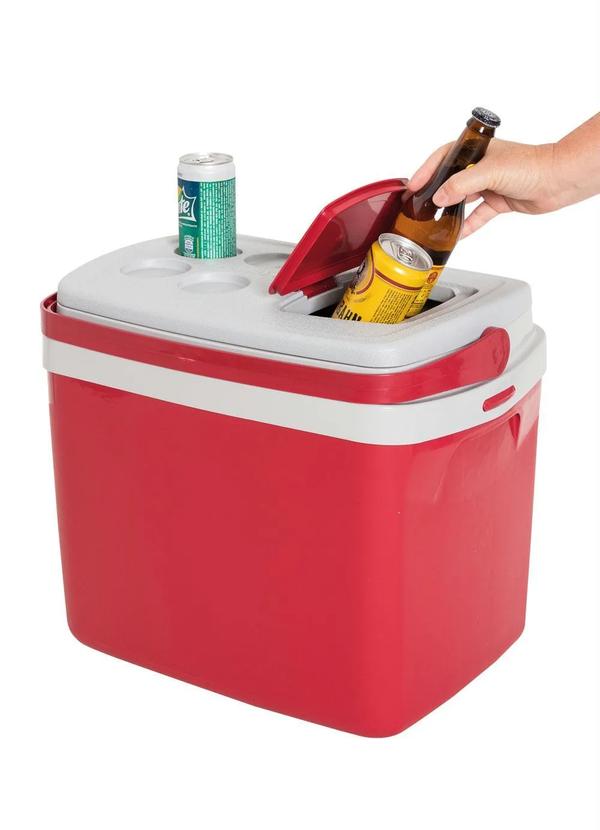 Soprano - Caixa Térmica Vermelha 32 Litros 3