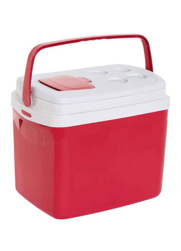 Soprano - Caixa Térmica Vermelha 32 Litros 5