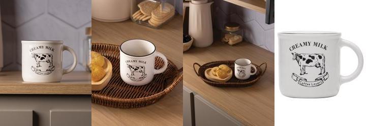 Caneca Creamy Milk Branca