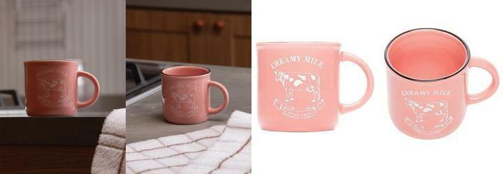 Caneca Creamy Milk Rosa