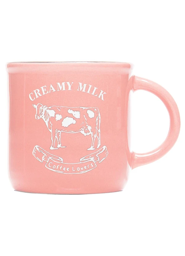 Lar e Lazer - Caneca Creamy Milk Rosa 3