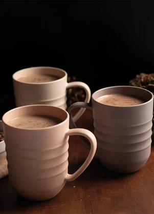 Lar e Lazer - Caneca de Bambu Sortida 300 Ml - LAR E LAZER
