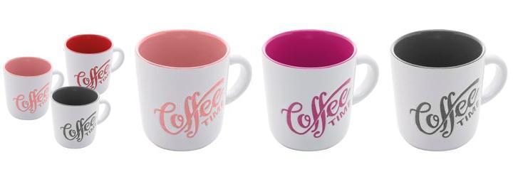 Caneca de Porcelana Coffe Time Sortido