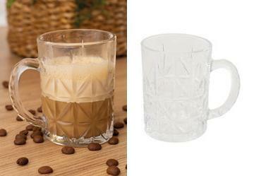 Caneca para Cappuccino Em Vidro 170ml