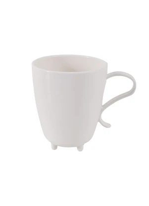 Lar e Lazer - Caneca Vaquinha Branca 250 Ml - LAR E LAZER