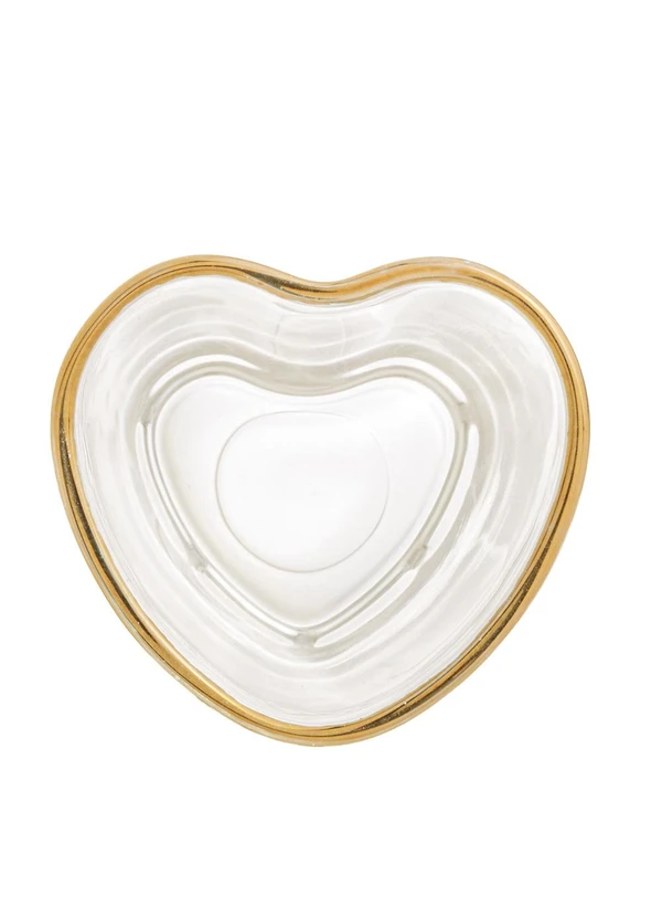 Lar e Lazer - Copo de Shot Coração Em Vidro 50ml 3