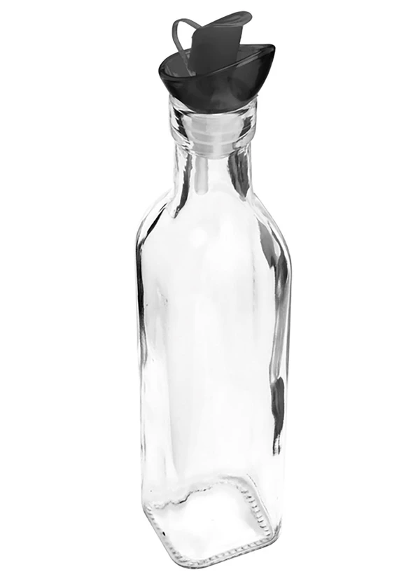 Lar e Lazer - Garrafa para Azeite de Vidro Tampa Plástica Preta 11